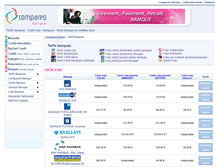 Tablet Screenshot of banque.compareo.net